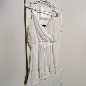 Off white flowy romper